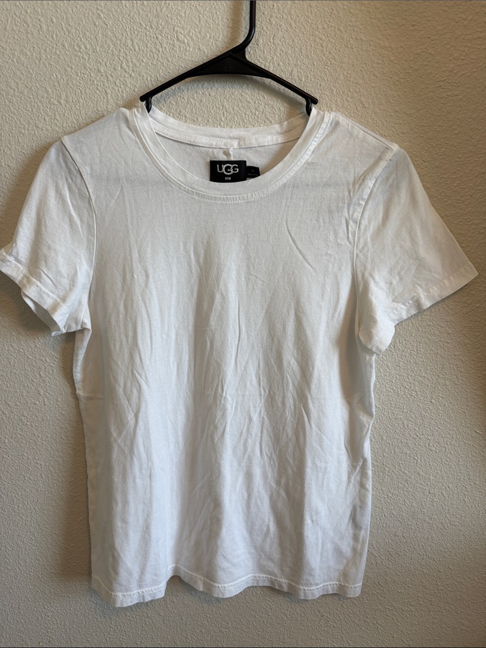UGG White Short Sleeve Crew Tee